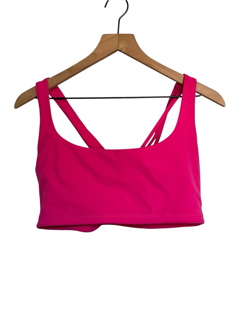 Buffbunny collection Hot Pink Strappy Sports Bra Size XL